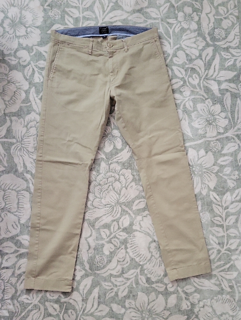 J. Crew Men's Khaki Chinos - Light Tan